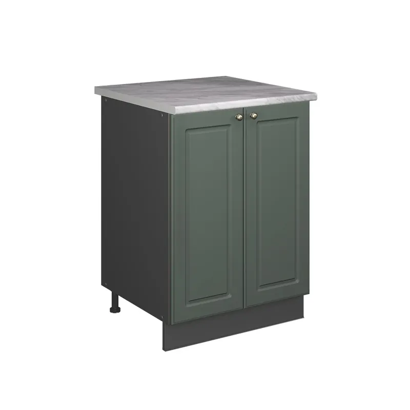 Skříňka pod dřez Fame-Line Zelená zlatá země/Antracit 60 cm Vicco Oblíbený