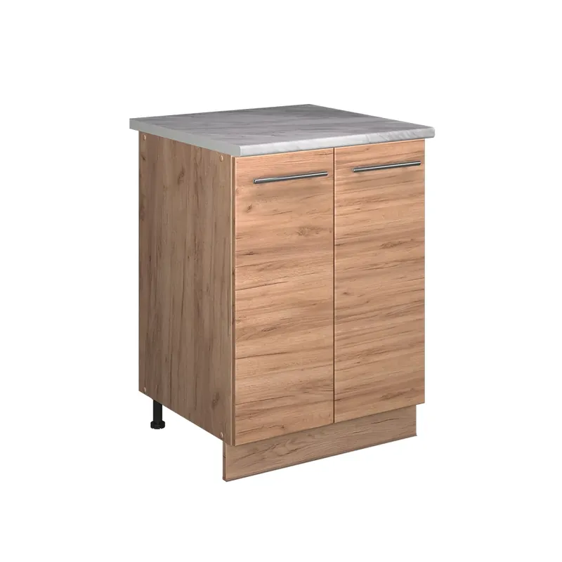 Skříňka pod dřez Fame-Line Zlatý mocný dub/Zlatý mocný dub 60 cm Vicco Oblíbený