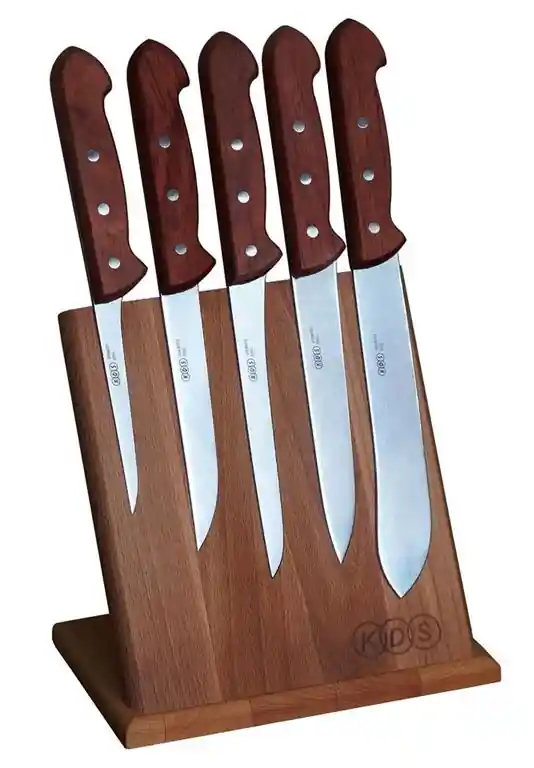 Stojan magnetický s 5 noži Bubinga Přímo Od Výrobce
