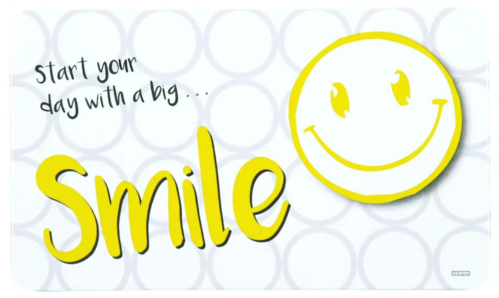 Vysoce Kvalitní Dekorativní deska, Smile 23,5 x 14 cm