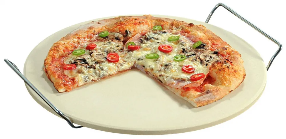 Oblíbený Kámen na pizzu s rukojetí, průměr 33 cm