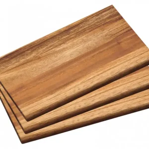 Krájecí prkénko akátové dřevo, 3ks balení 23 x 15 cm Časově Omezené