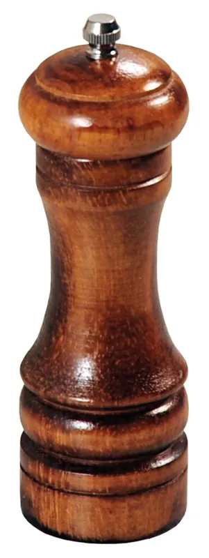 Mlýnek na koření z gumovníkového dřeva vysoký 16,5 cm Kup Teď