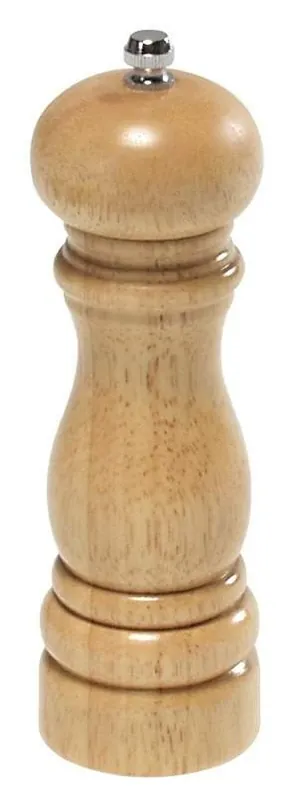 Mlýnek na pepř 16,5 cm, gumovníkové dřevo, lakovaný Víkendová Akce