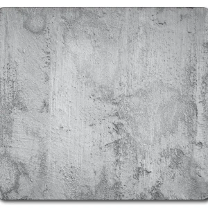 Bezpečná Platba Multifunkční skleněná deska motiv beton 56 x 50 cm