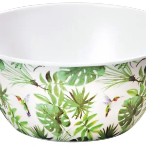 Plastová miska na ovoce a saláty, průměr 25 cm, výška 11 cm, motiv tropical Vrácení Zdarma