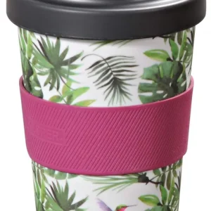 Kelímek na kávu melaminový s dekorem Tropické listy, 400 ml Super Cena