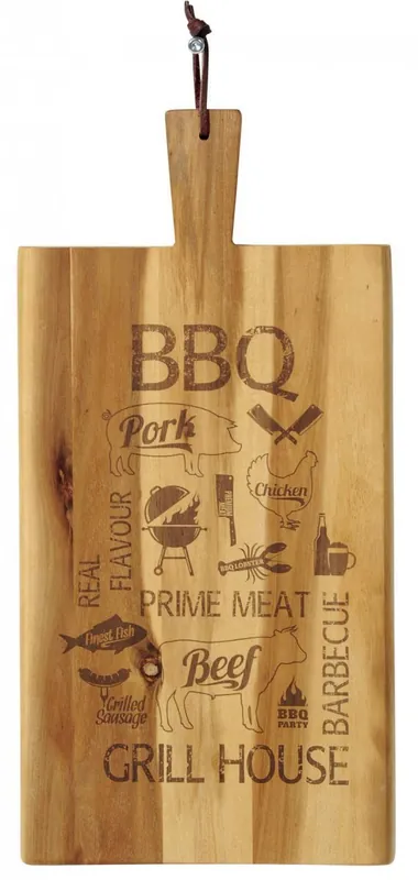 Novinka Prkénko motiv BBQ, 45 x 22 cm