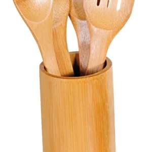 Set kuchyňského náčiní 5 ks bambus Vysoce Kvalitní