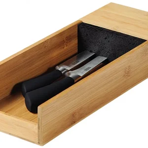 Úložný box na nože, bambus Top Prodej