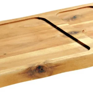 Expresní Doručení Servírovací prkénko gastro z akátového dřevo 37,5 x 24 cm