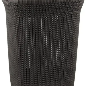 KNIT koš na prádlo 57L - hnědý Cenově Výhodný