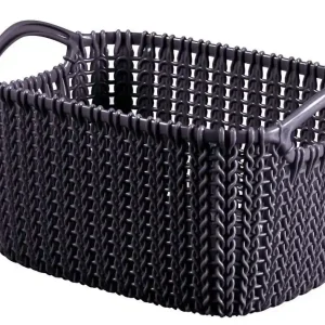 KNIT košík 3L -fialový Koupit Online