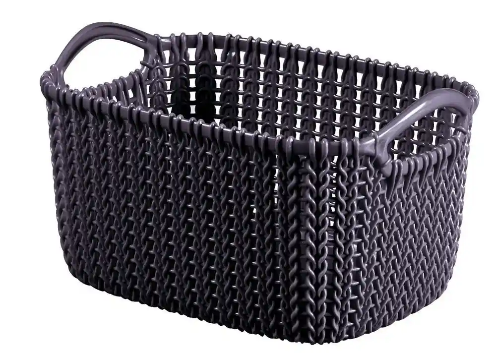 KNIT košík 3L -fialový Koupit Online