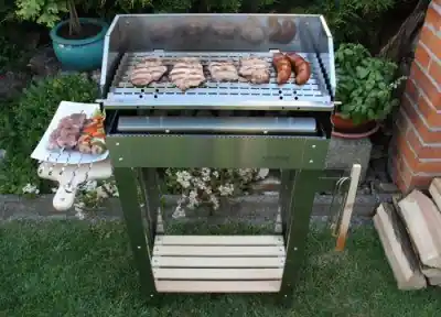 Nejlepší Volba Celonerezový gril s unikátním odkapávacím roštem