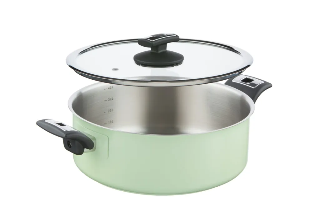 Rendlík Comfort Green s poklicí, průměr 26 cm, objem 4.5 l Omezená Nabídka