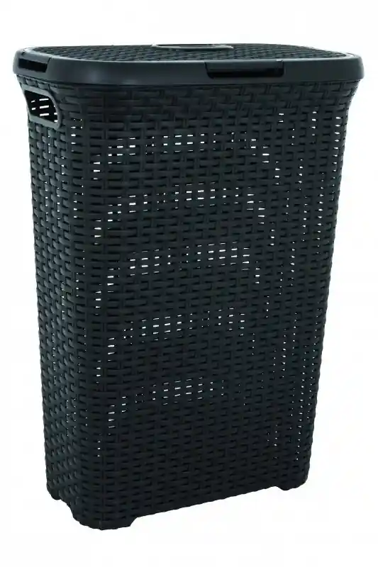 Kup Teď Koš na špinavé prádlo ratan 40l tm.hnědá