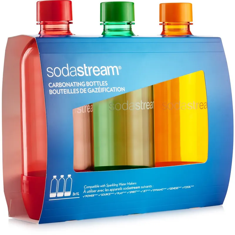 Lahev TriPack 1l ORANGE/RED/GREEN SODAST Nejlepší Volba