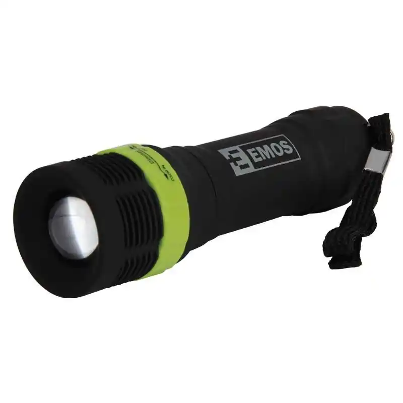 Aktuální LED svítilna plastová, 1W LED, na 3x AAA, FOKUS