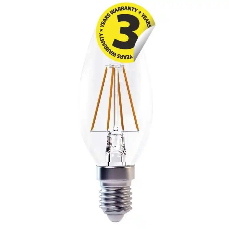 LED žárovka Filament Candle 4W E14 teplá bílá Jen Po Omezenou Doba