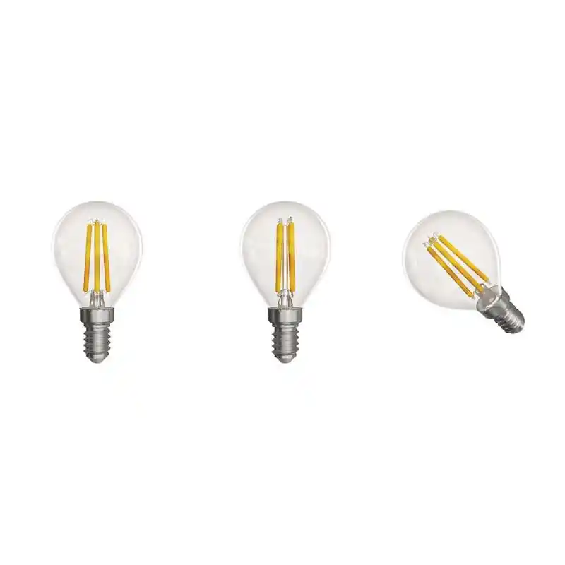 LED žárovka Filament Mini Globe 4W E14 teplá bílá Cenový Hit