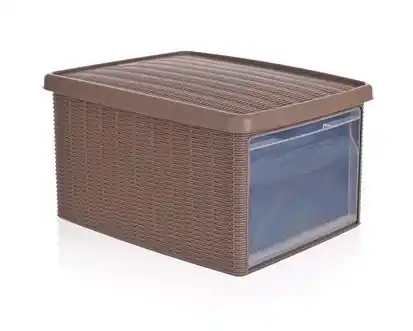 Multi.ratan box 15L sv hnědý Vysoce Kvalitní