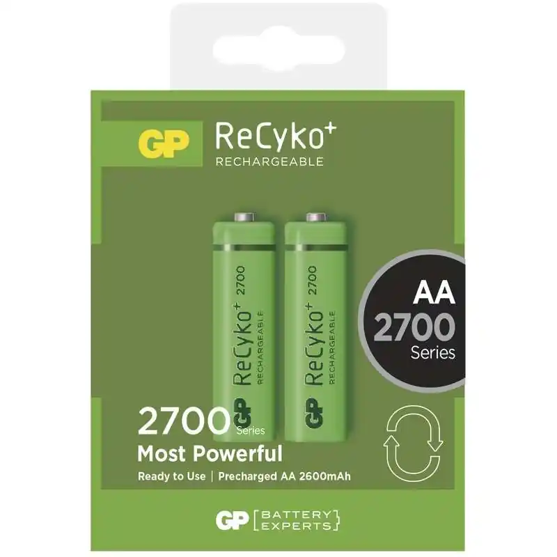 Nabíjecí baterie GP ReCyko+ 2700 HR6 (AA), krabička Akční Nabídka