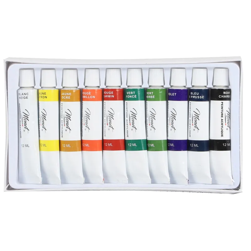 DOCHTMANN Akrylové barvy umělecká sada 10x12ml Poslední Šance