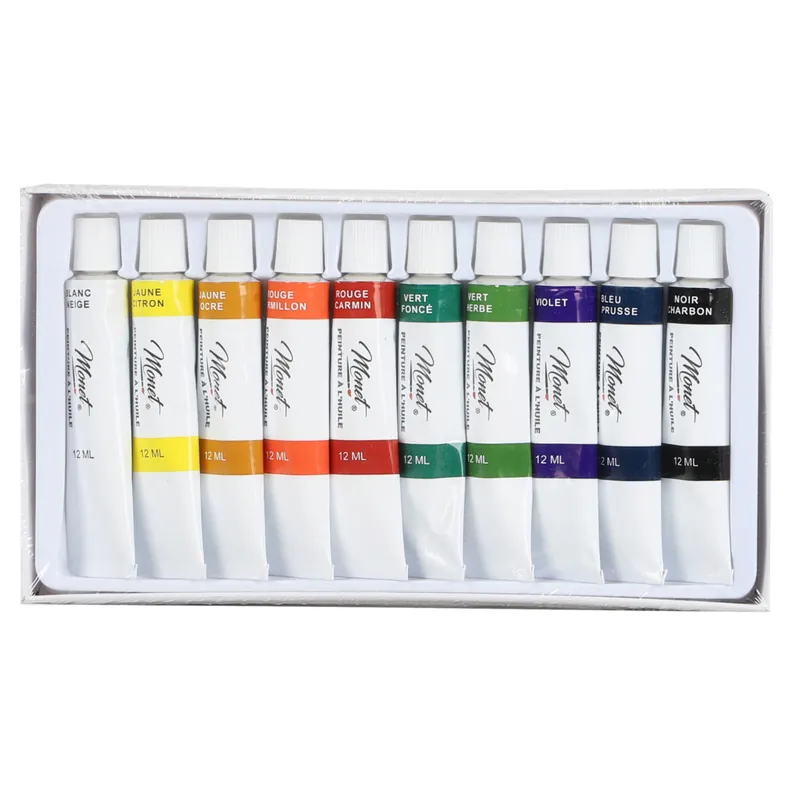 Omezená Nabídka DOCHTMANN Olejové barvy umělecké sada 10x12ml