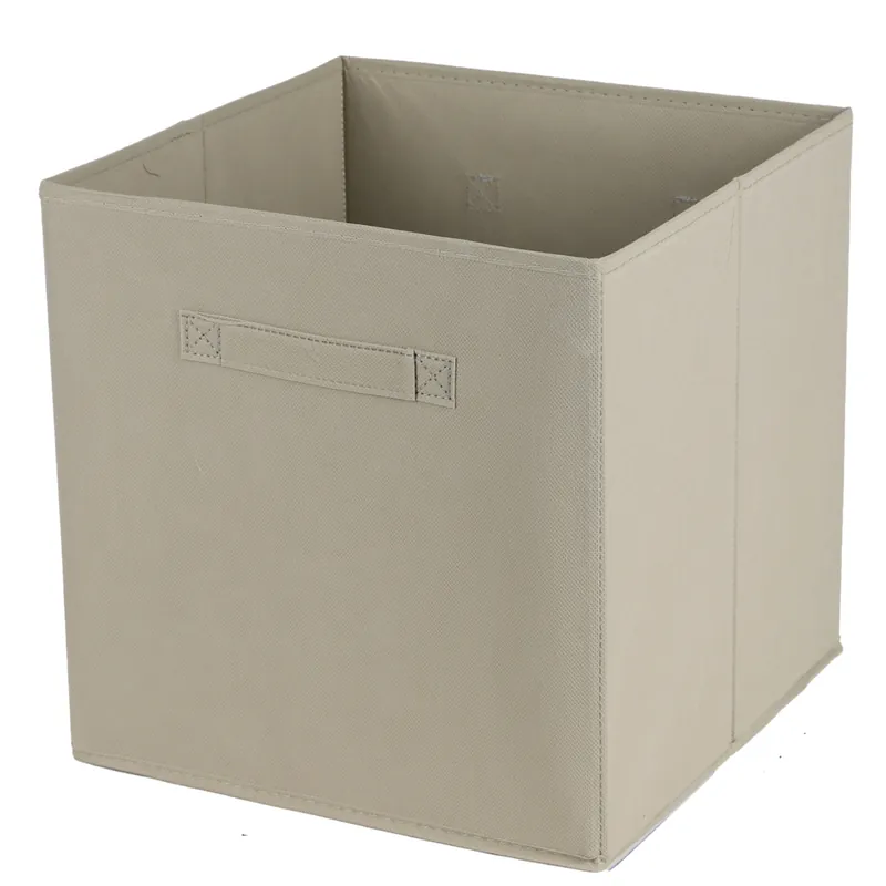 Cenová Bomba DOCHTMANN Box do kallaxu, úložný box textilní, béžový 31x31x31cm