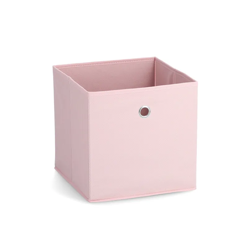 Objednat Nyní ZELLER Úložný box textilní růžový 28x28x28cm