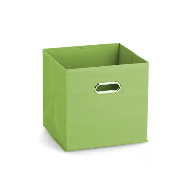 Akční Cena ZELLER Úložný box textilní zelený 28x28x28cm