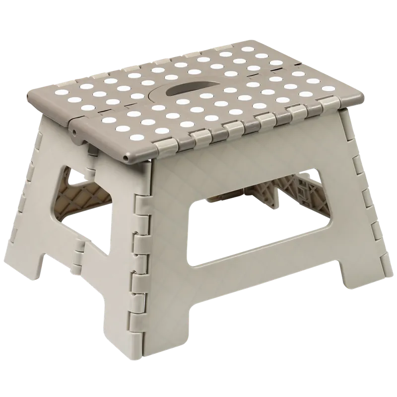 Akční Nabídka KESPER Skládací stolička béžová 35x28,7x22cm, nosnost 150kg