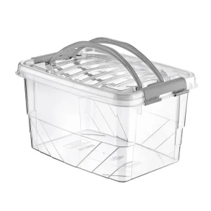 Box úložný MULTI 31x22x17cm s držadly 7L, mix barev Poslední Šance