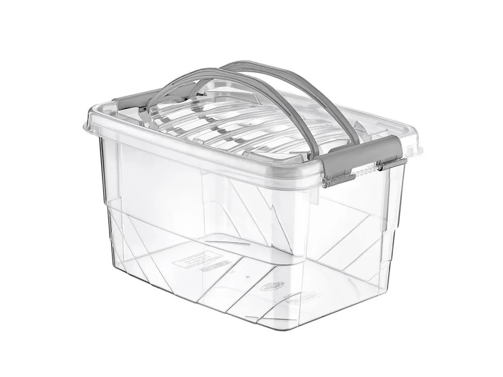Box úložný MULTI 35x26x21,5cm s držadly 13L, mix barev Expresní Doručení