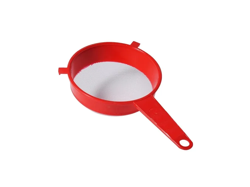 Cedník plast ¤25cm s ručkou KOLBI, mix barev Cenově Výhodný