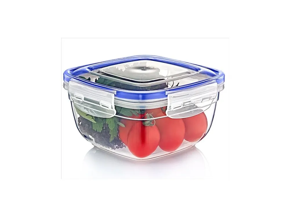 Nízká Cena Dóza 1,5L čtverec s těsněním LOCK&FRESH