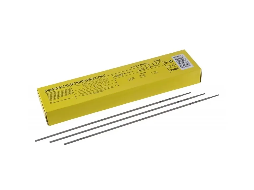 Originální Elektrody svařovací rutilová E6013 (J421) ¤2,0mm 2,5kg