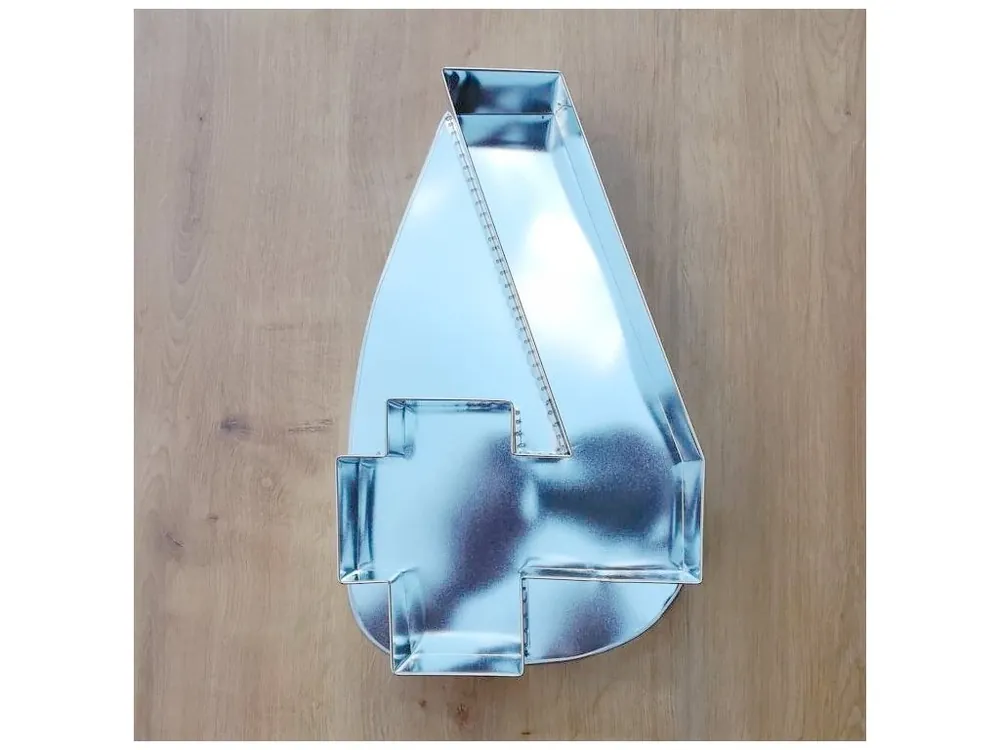 Forma dortová číslice 4 výška 34cm CZ Nejprodávanější