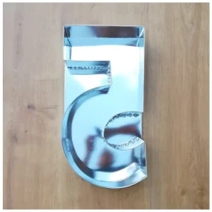 Finální Výprodej Forma dortová číslice 5 výška 34cm CZ