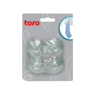 Háček na přísavce kov TORO 4ks Autentický
