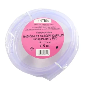 Hadička na stáčení kapalin 1,5m PVC CZ Aktuální