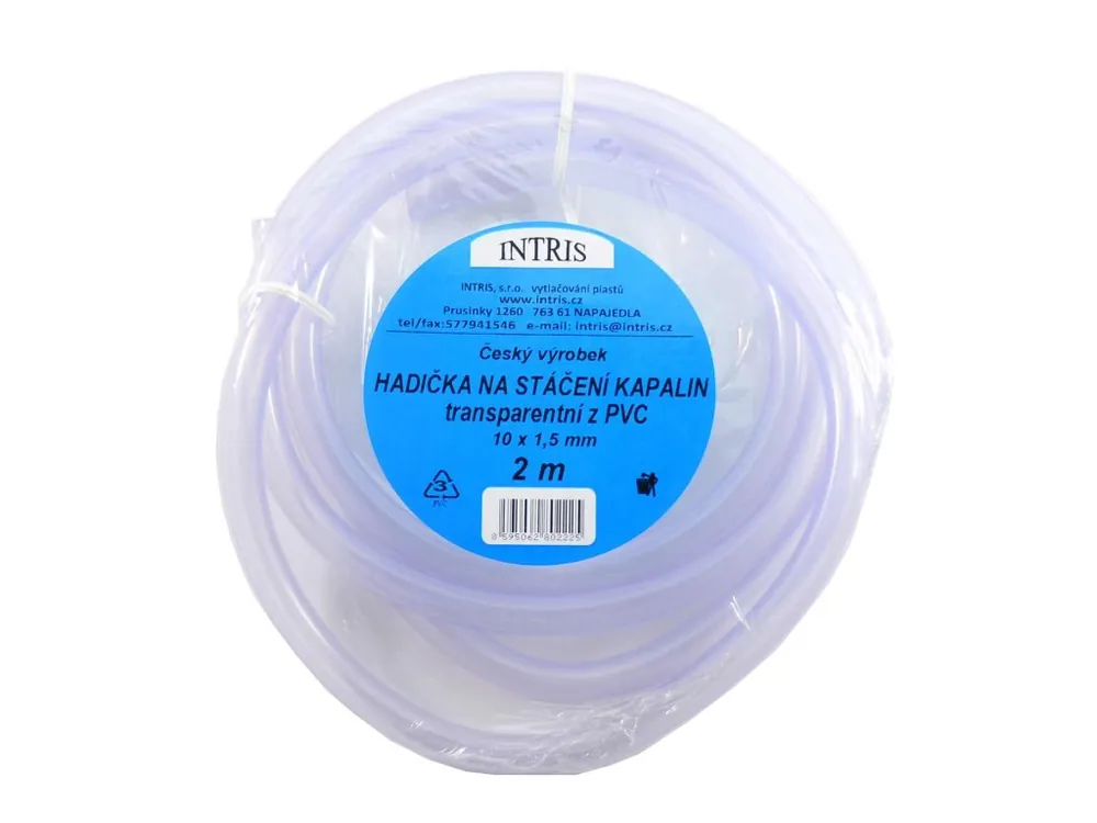 Hadička na stáčení kapalin 2m PVC + klip CZ Horká Nabídka