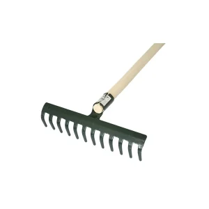 Hrábě kov 12 hrotů s násadou 160cm STREND Autentický
