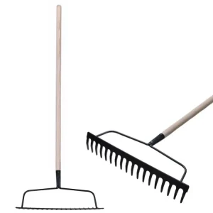 Hrábě kov 18 hrotů s násadou 160cm STREND Nakupujte Hned