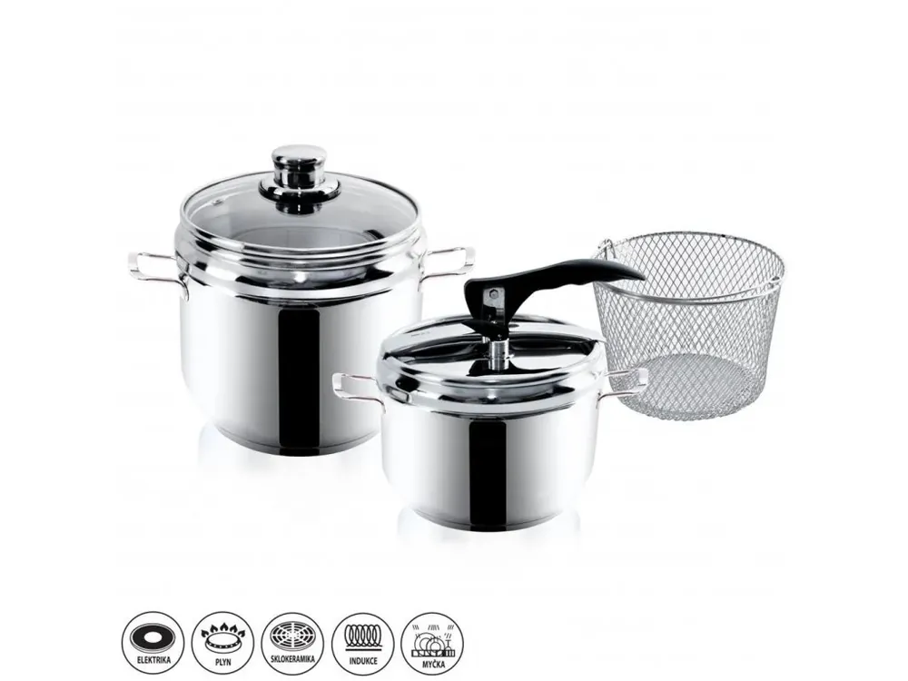 Pouze Dnes Hrnec tlakový DUO 3,5+5L PROFI