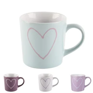 Nejprodávanější Hrnek keramika 600ml HEART mix