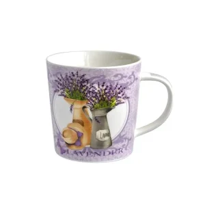 Koupit Online Hrnek porcelán 450ml LEVANDULE mix