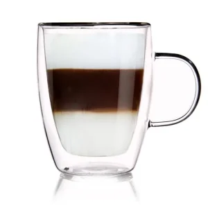 Nakupujte Hned Hrnek sklo 300ml dvoustěnný ucho ORION
