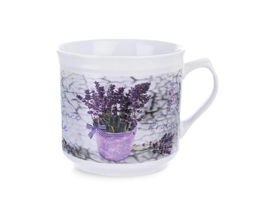 Hrnek vařák porcelán 500ml LEVANDULE Bezpečná Platba